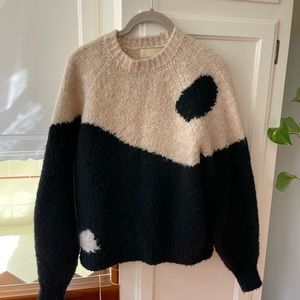 Paloma Wool yin Yang oversize sweater OS